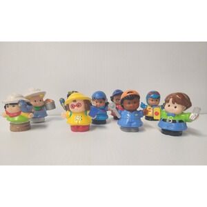 Fisher Price Little People Mattel Lot of 9   2001-2007